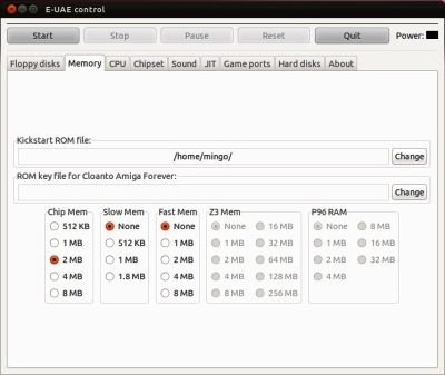 mulation Amiga sous Linux avec E-UAE