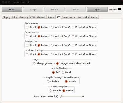 mulation Amiga sous Linux avec E-UAE