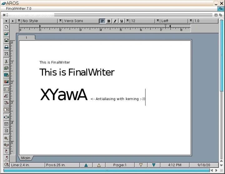 Final Writer 7.1