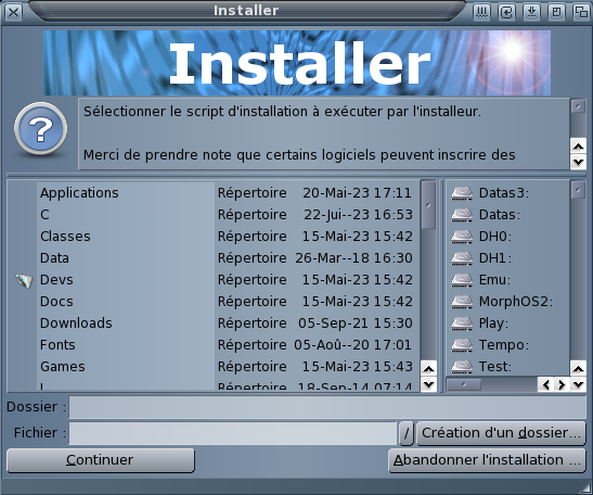 Installer
