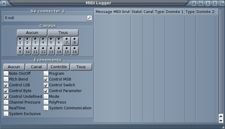 Midi Logger