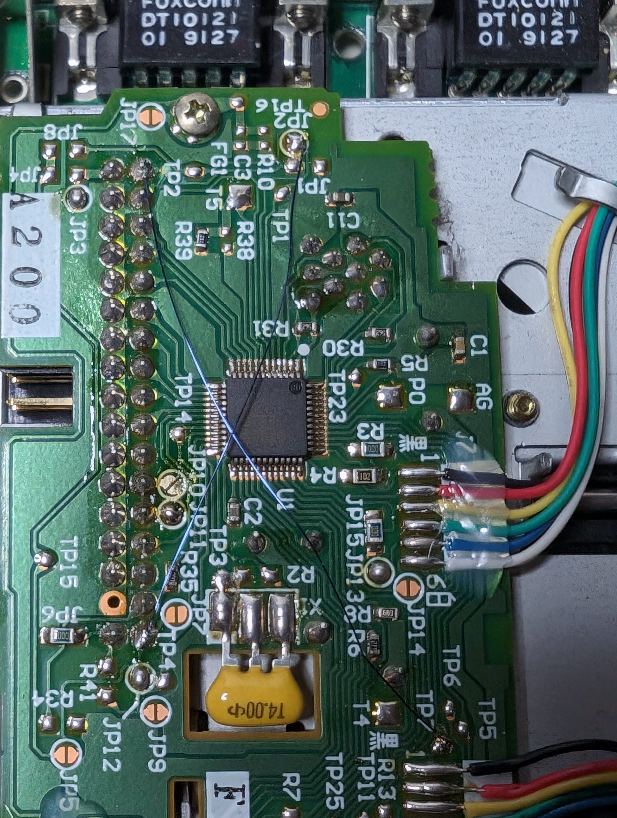 Modification d'un lecteur de disquette PC pour l'intgrer dans un Amiga 500