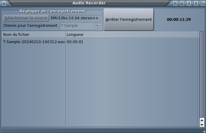 AudioRecorder