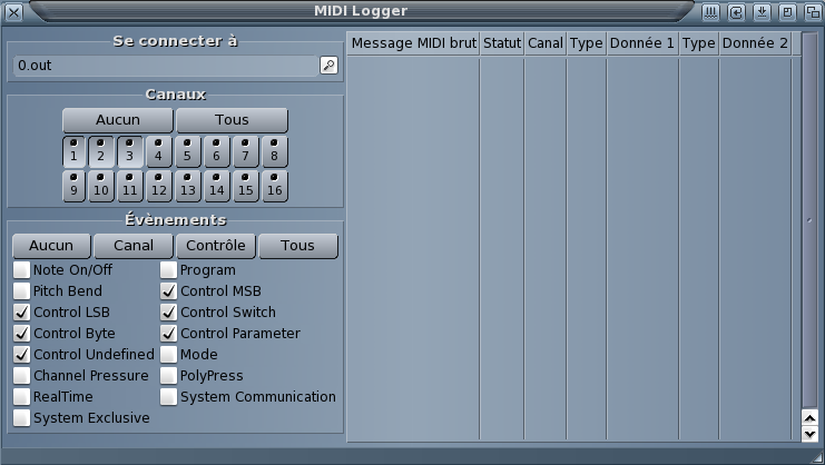 MIDI Logger