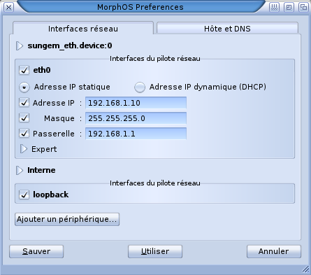 partage rseau avec SMBFS sous MorphOS