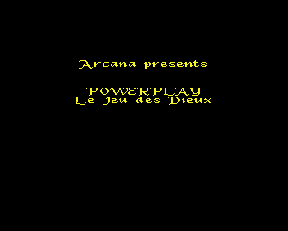 Powerplay: Le Jeu Des Dieux