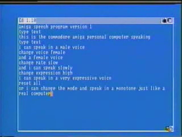 Prsentation de l'Amiga