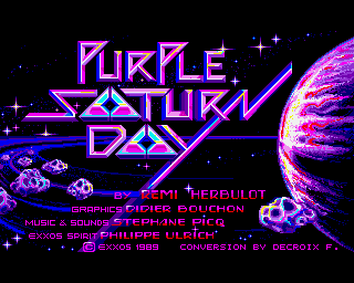 Purple Saturn Day