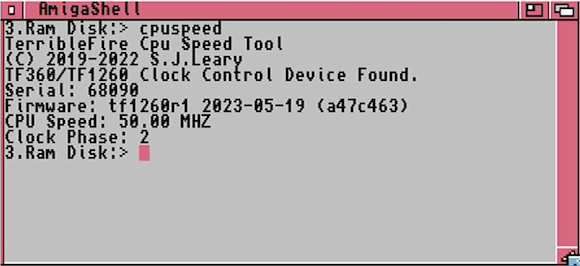 Installation de la TF1260