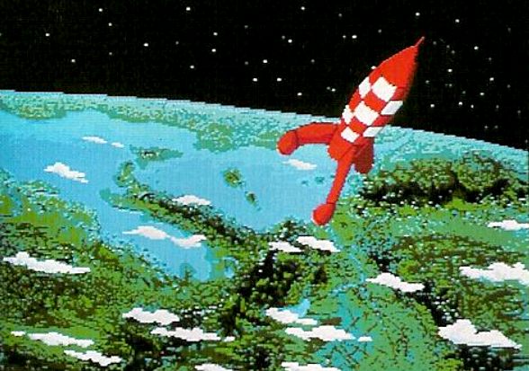 Tintin Sur La Lune