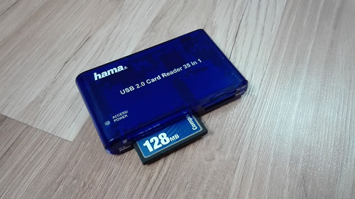 Transfrer des donnes entre un Amiga et un PC (Windows) avec un disque dur ou une carte CF