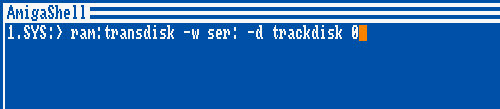 Transfrer des donnes entre un PC et un Amiga avec ADF Sender