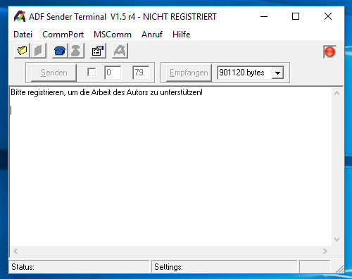 Transfrer des donnes entre un PC et un Amiga avec ADF Sender